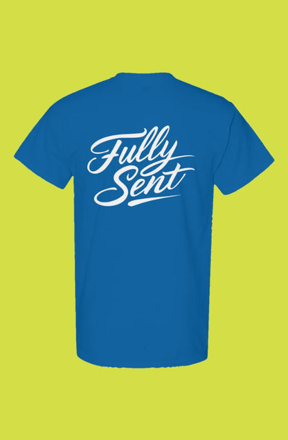 Fully Sent | NEON BLUE High-Visibility Neon T-Shirt