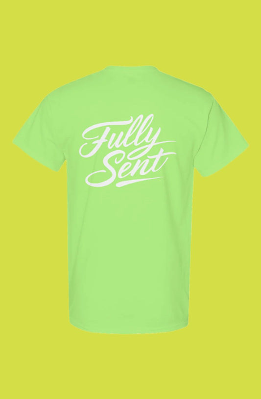 Fully Sent | NEON BLUE High-Visibility Neon T-Shirt