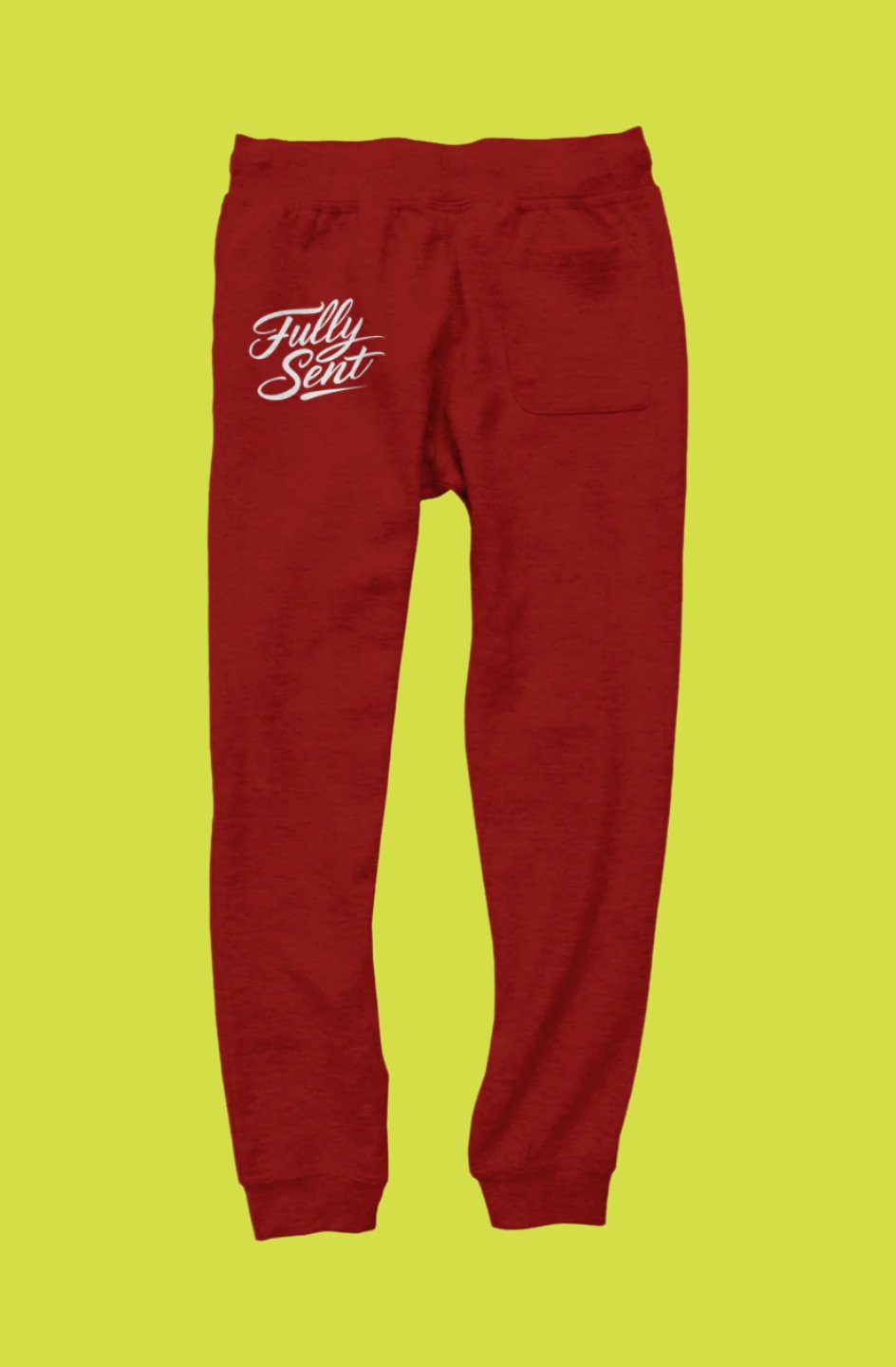 Carve Collective Premium Unisex Joggers w/ "Fully Sent" Embroidery