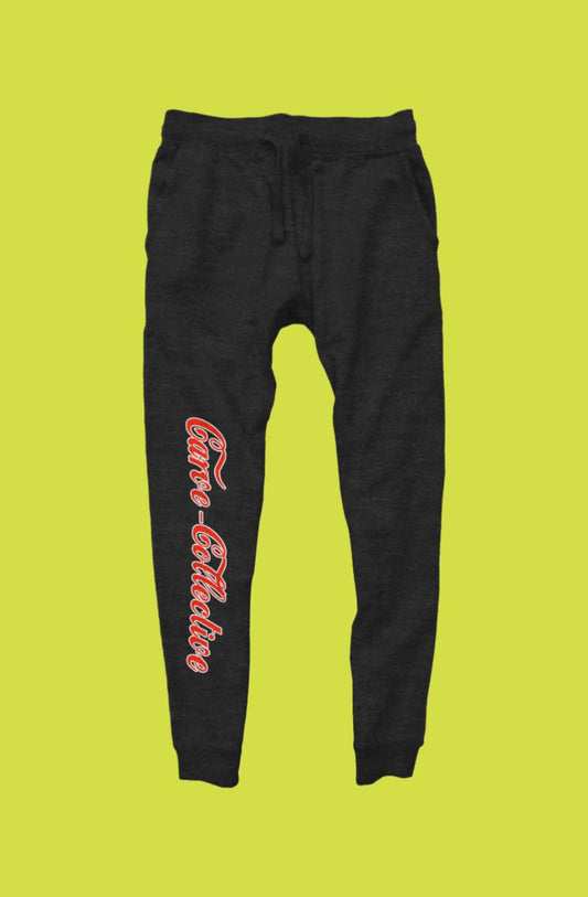 Carve Collective | CHARCOAL HEATHER Premium Unisex Joggers w/ "Fully Sent" Embroidery