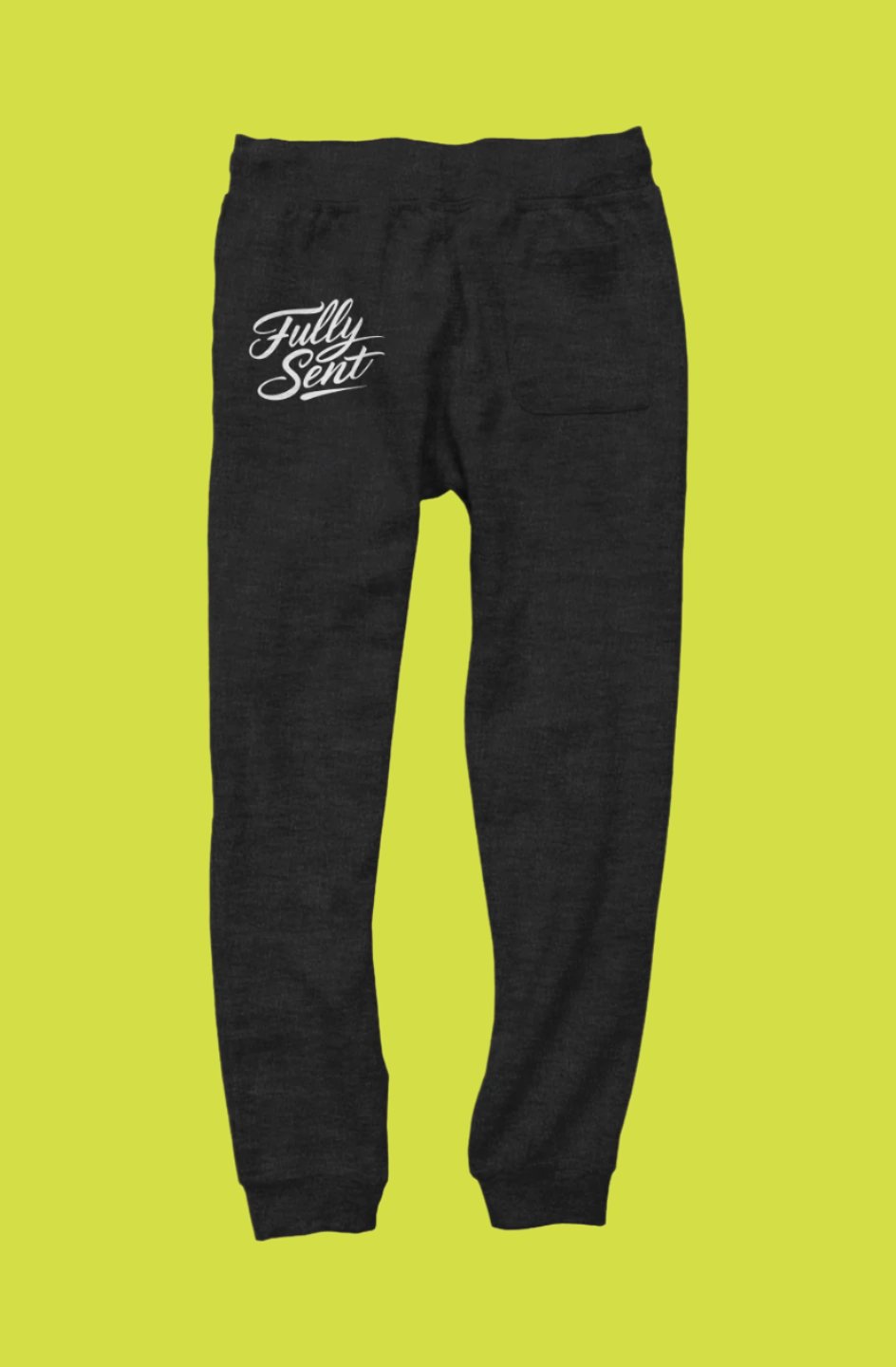 Carve Collective | CHARCOAL HEATHER Premium Unisex Joggers w/ "Fully Sent" Embroidery