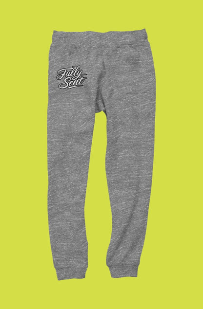 Carve Collective | CARBON GREY Premium Unisex Joggers w/ "Fully Sent" Embroidery