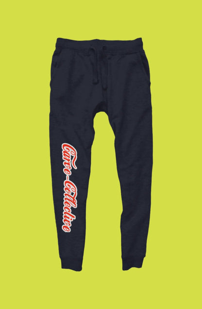 Carve Collective | NAVY BLAZER Premium Unisex Joggers w/ "Fully Sent" Embroidery