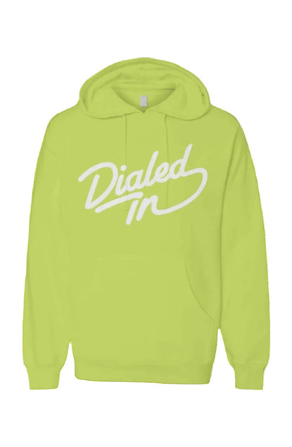 "Dialed In" | NEON GREEN High Visibility Neon Hoodie
