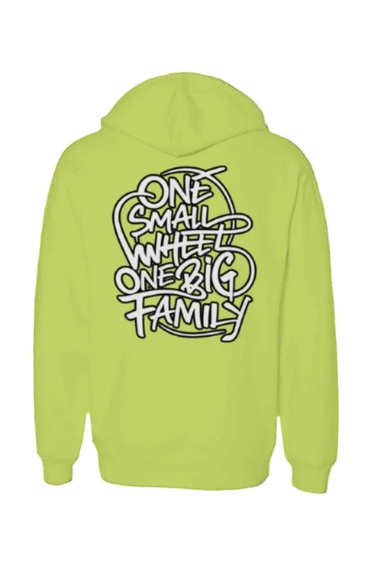 "Dialed In" | NEON GREEN High Visibility Neon Hoodie