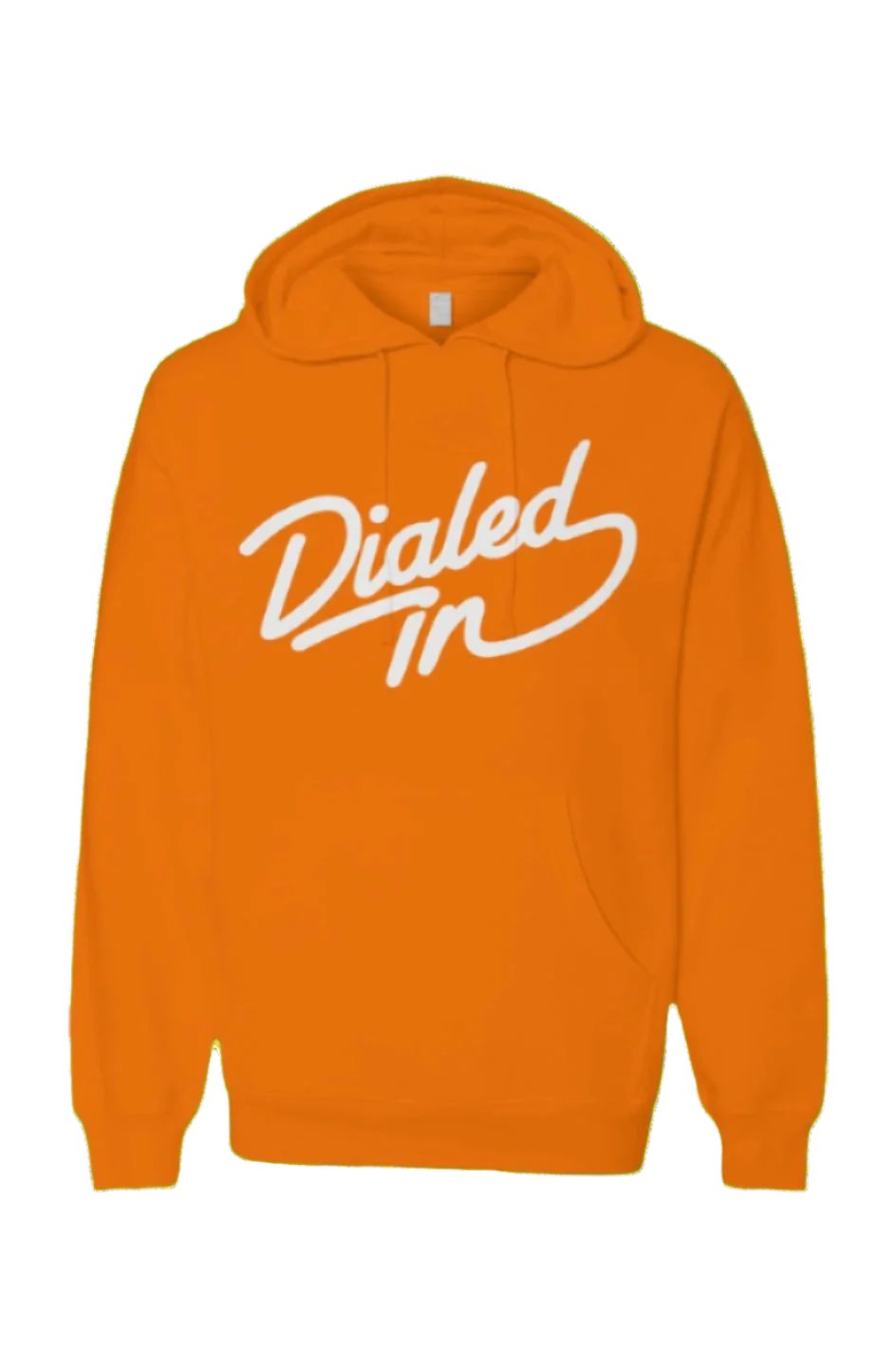 "Dialed In" | NEON ORANGE High Visibility Neon Hoodie