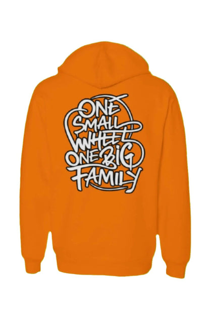"Dialed In" | NEON ORANGE High Visibility Neon Hoodie