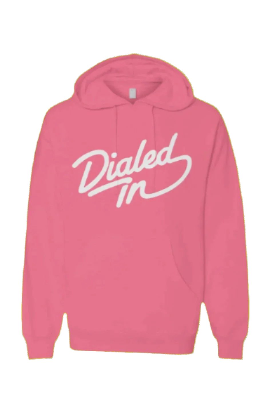 "Dialed In" | BRIGHT PINK Pullover Hoodie