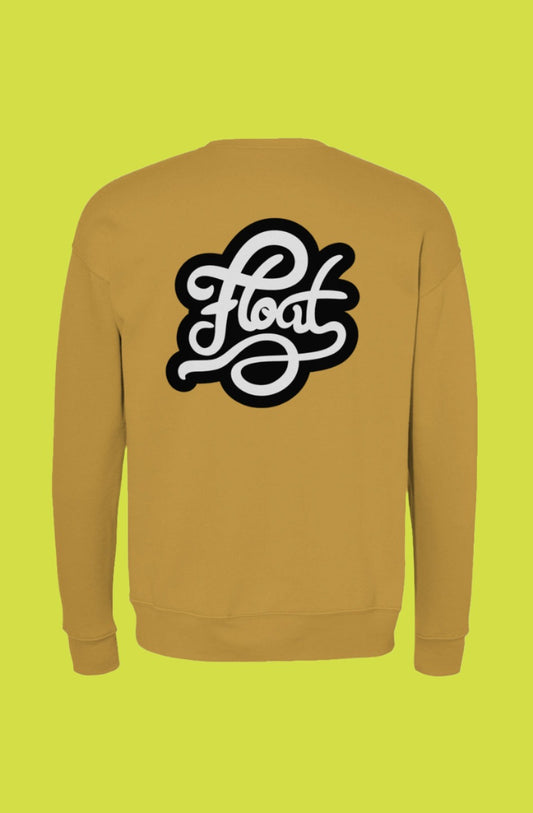 Float Flow Classic Streetwear Sweatshirt (Mustard) – Embrace Comfort