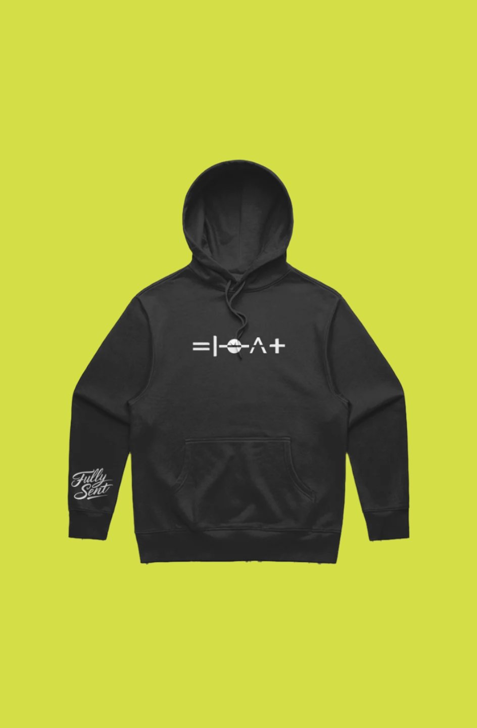Onewheel-Inspired "Float" Portal Heavy Hoodie - Unisex Fit (Black)