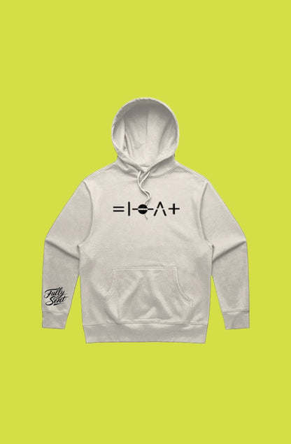 Onewheel-Inspired "Float" Portal Heavy Hoodie - Unisex Fit (Ecru)
