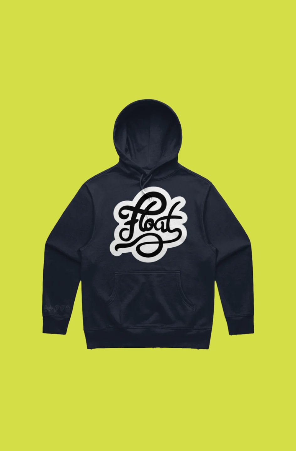 Onewheel-Inspired "Float" Portal Heavy Hoodie - Unisex Fit (Midnight Blue)