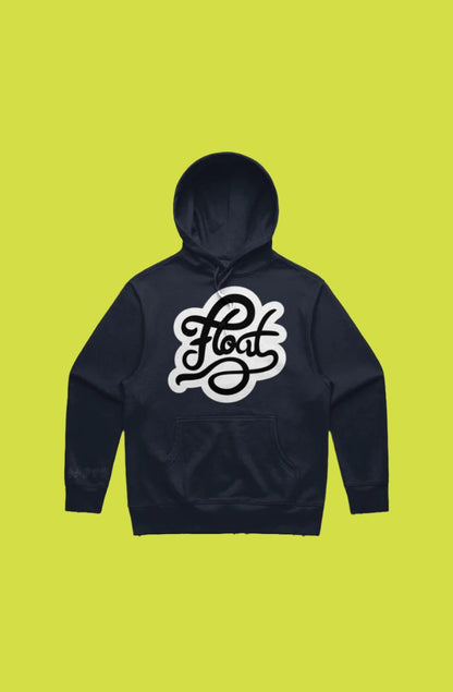 Onewheel-Inspired "Float" Portal Heavy Hoodie - Unisex Fit (Midnight Blue)