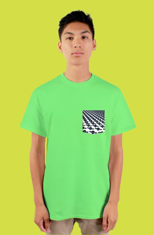 XR Forever - Hi-Viz Patterned Pocket - gildan mens tshirt