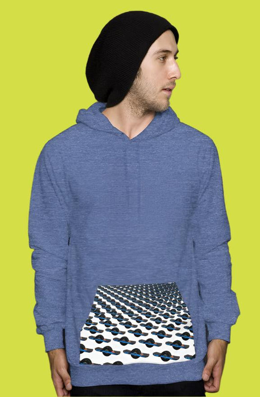 Float Gear pullover hoody (Heather Blue)