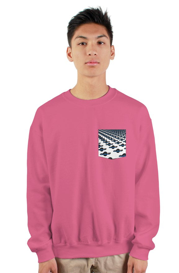 Float Gear XR Patterned Pocket - gildan heavy crewneck sweatshirt (Heliconia)